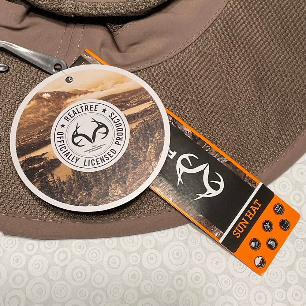 RealTree UPC Sun Hat Men’s Packable - Picture 4 of 7